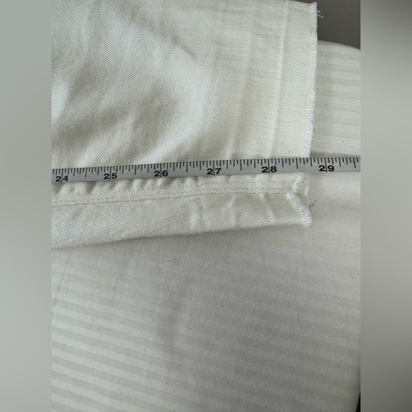 Spanx Shapewear everywhere White High-Waisted raw hem jeggings size XL lined - Picture 10 of 12